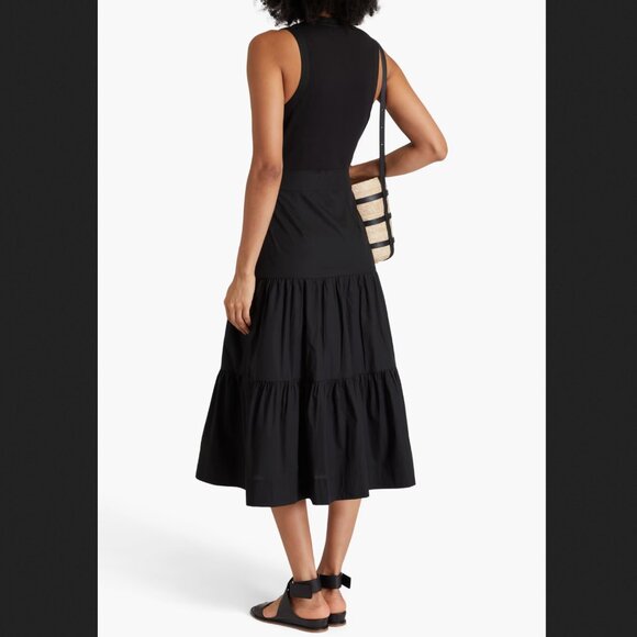 NEW size XL 12 Veronica Beard Black Maxi Dress - Picture 2 of 7